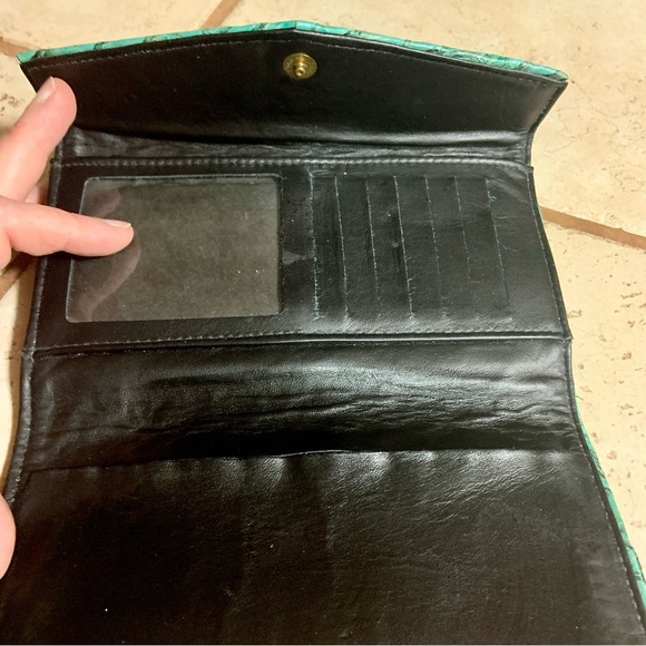 Vintage Alaska Sea Bass Leather Wallet - Picture 4 of 12